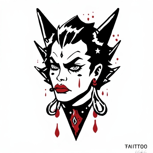 Celestial Blood Tattoo idea