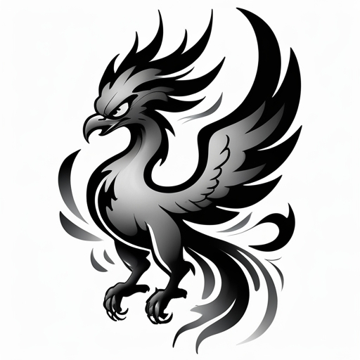Phoenix Blaze Tattoo idea