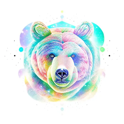Galaxy Bear Rose