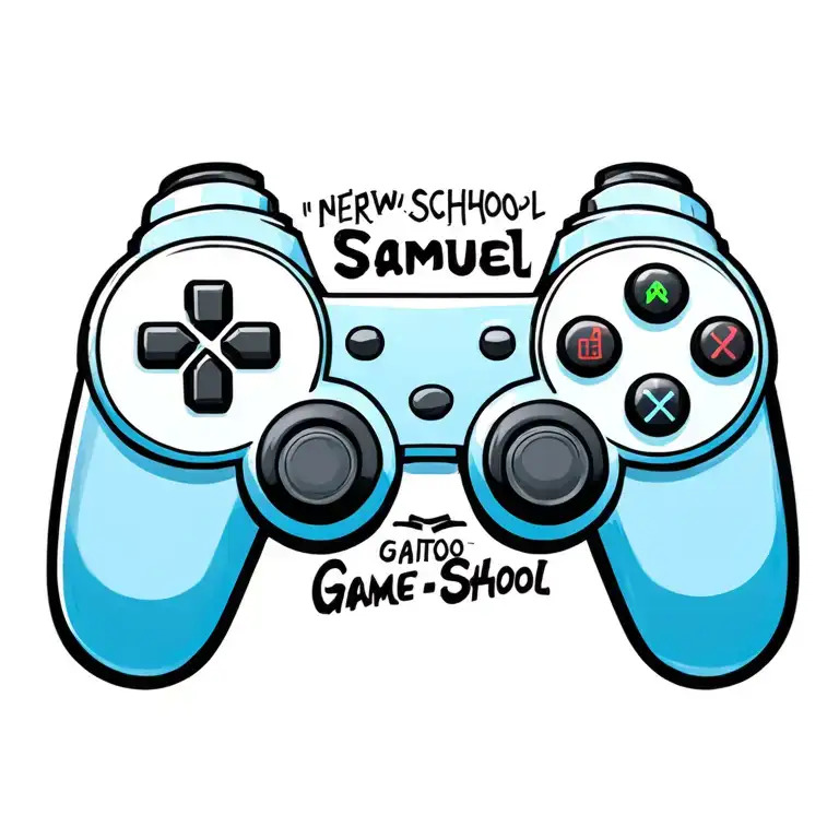 Game Controller Morphing With The Name Samuel