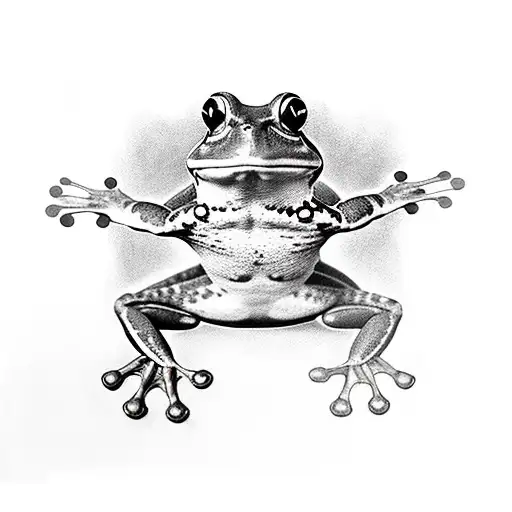Frog Tattoo For Two