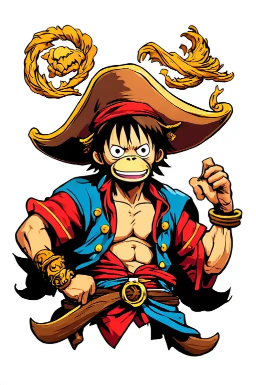 Pirate Monkey D Luffy