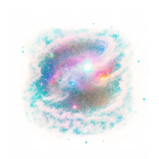 Galaxy Opening Up On My Back