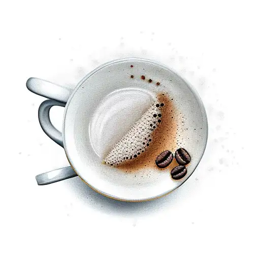 Coffee Cup Coffee Beans