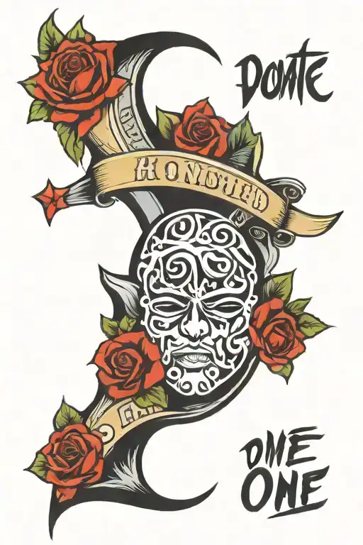 Honoured One Lettering