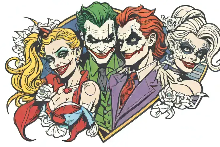 Joker And Harley Quinn
