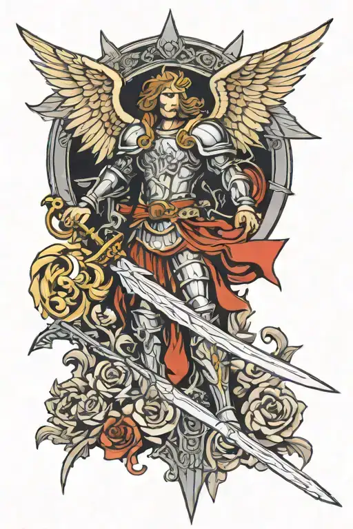Sword Saint Michael Archangel