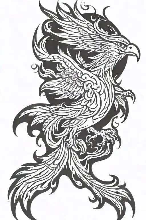 Firey Phoenix Rising