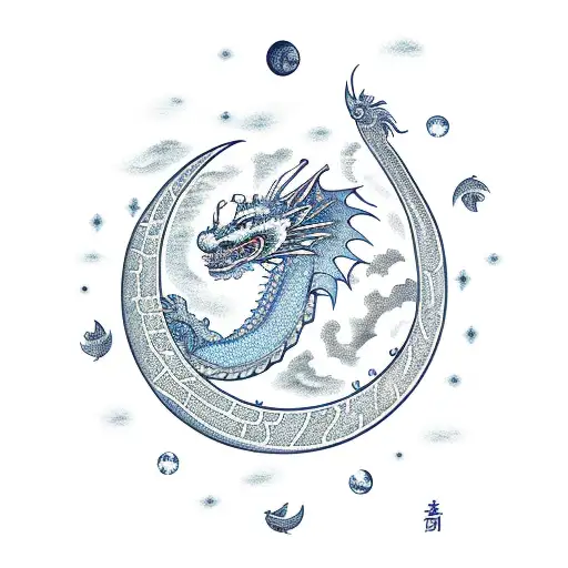 Dragon And The Moon