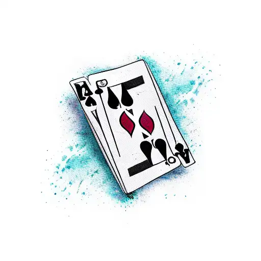 Simple Joker Cards Logo With Color