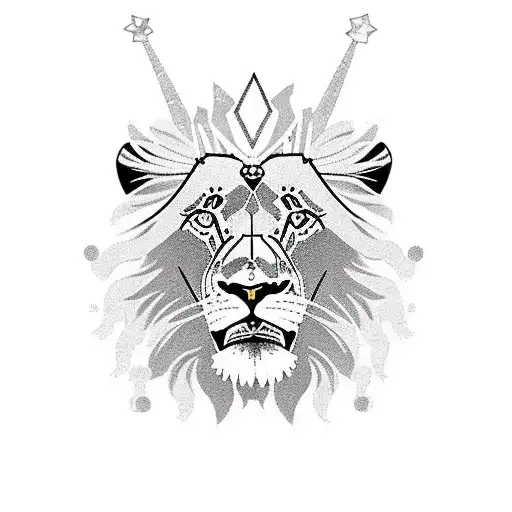 Incorporate A Lion And Crown To Represent Your Favorite Things In A Unique