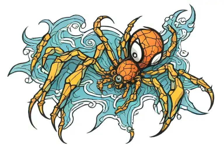 Spider And Scorio Sea