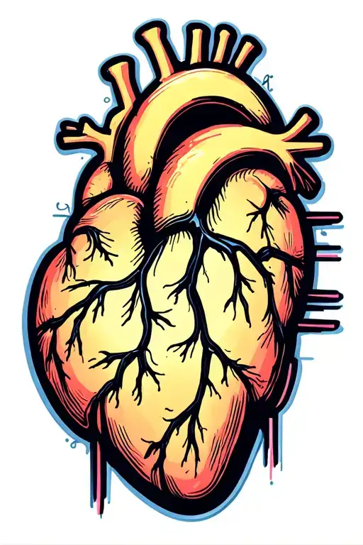 Heartbeat Line Forming Into C