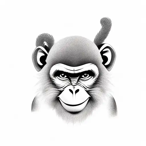 Simple Oldschool Monkey