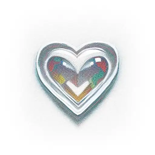 Lego Brick With A Heart Symbolizing The Love For Your Son