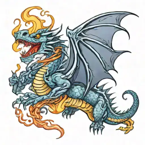 Dragon Breathing Fire