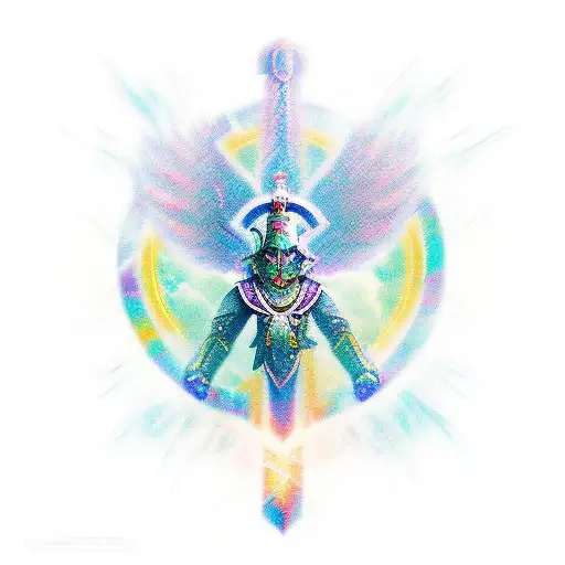 Ascended Warrior From The Heavens