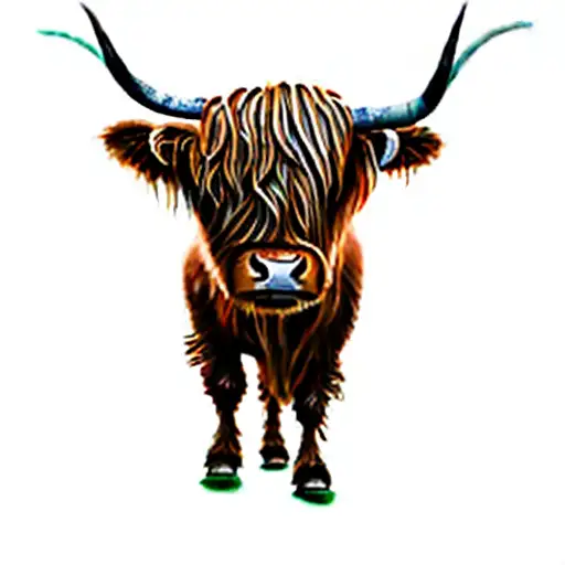 A Highland Cow