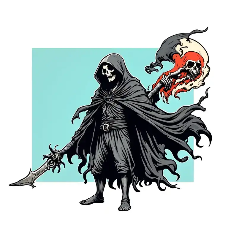 Grim Reaper Full Body