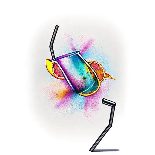 Tribute Tattoo To Mom With A Cocktail Twist