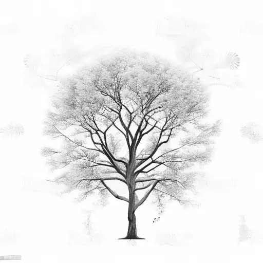 A Tree With Branches Shaped Like Musical Instruments