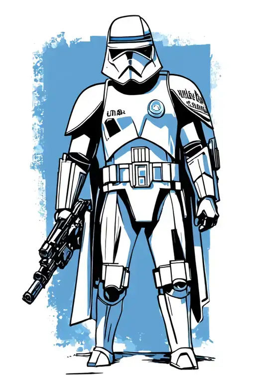 Capitaine Rex Star War Scene