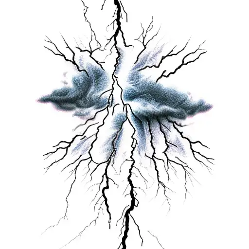 Lightning Strike During Storm Bicep