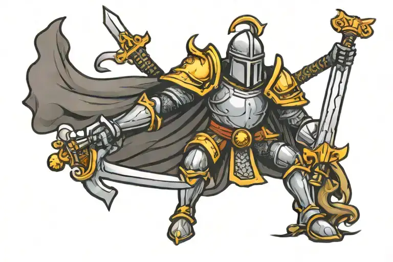 Knight With Sword
