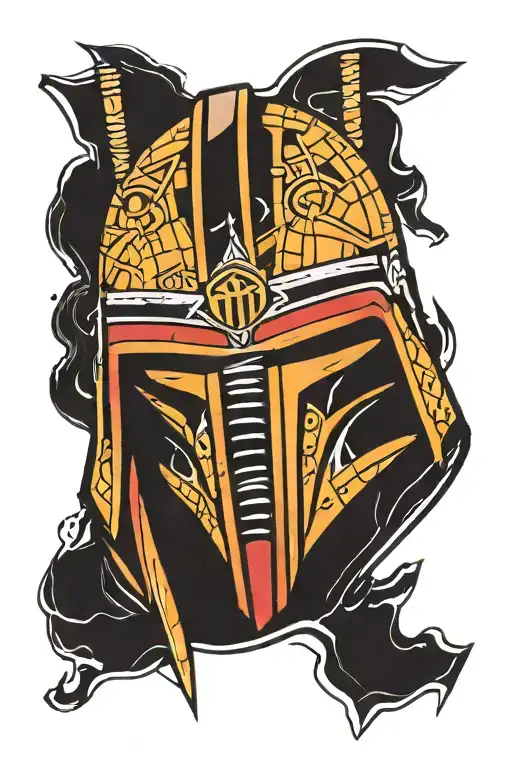 Abstract Darth Revan Helmet