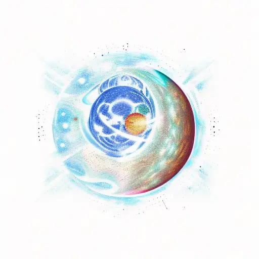 Woods Space Planets Nature Stars