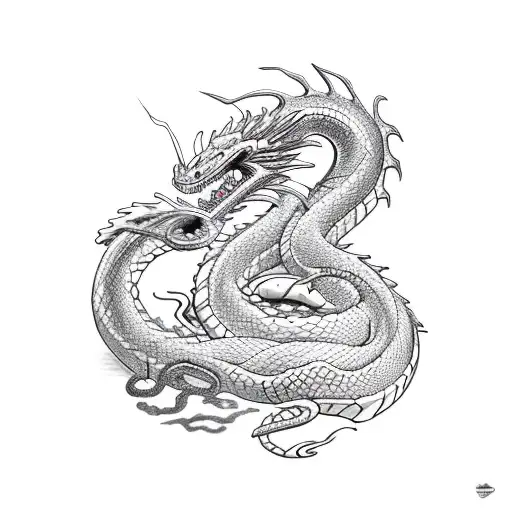 Dragon And Snake