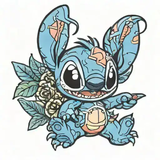 Stitch Disney Style