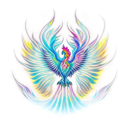 Phoenix Rising From Ashes