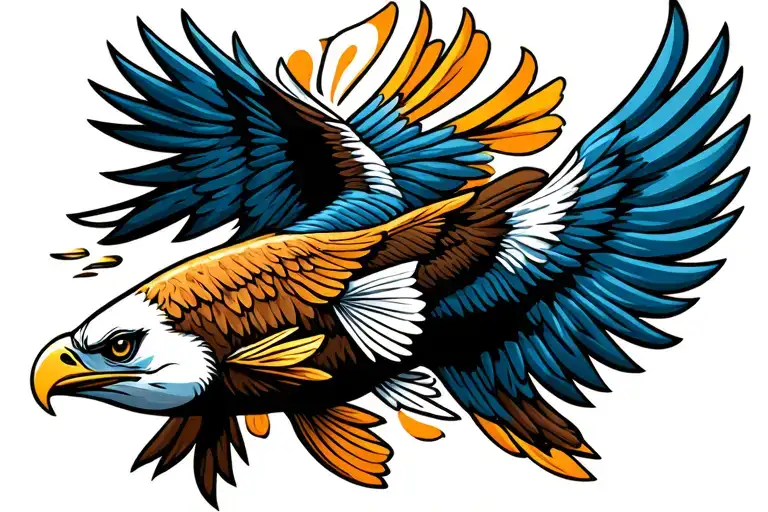African Fish Eagle Design