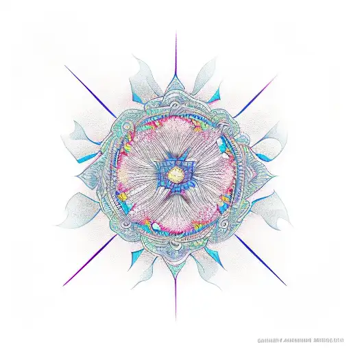 Phoenix With Mandala