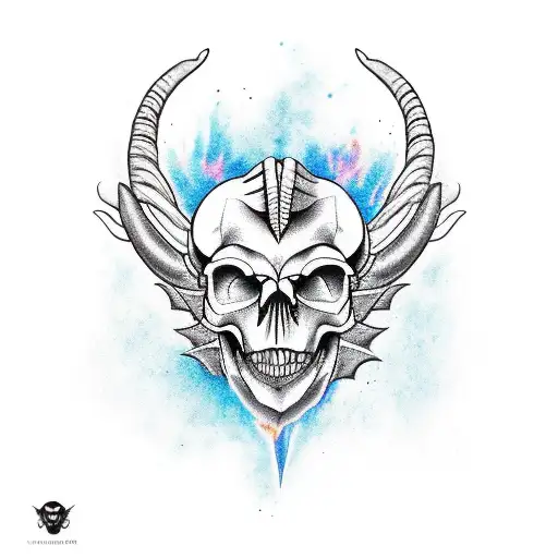 Aries Skull Fire