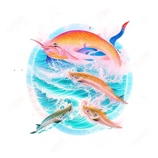 Straight Ocean Waves