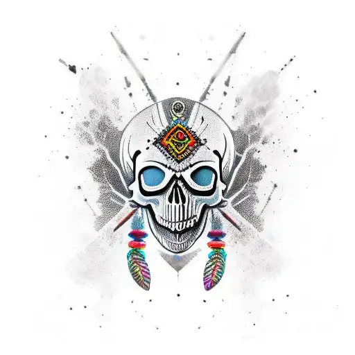 Crow Skull Chestpiece