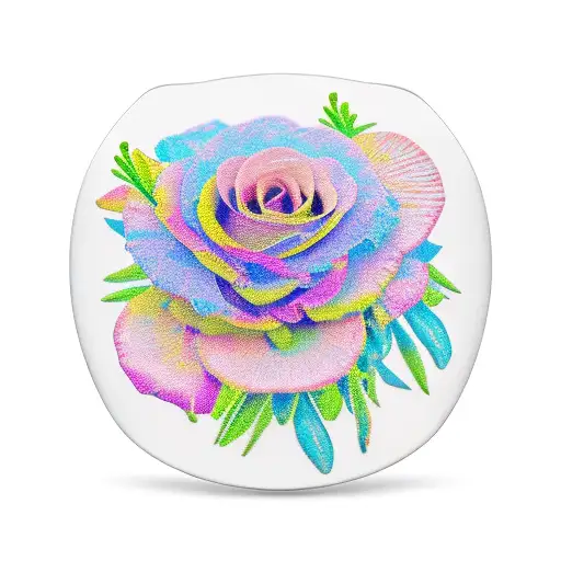 Flowers On A Guitar Pick