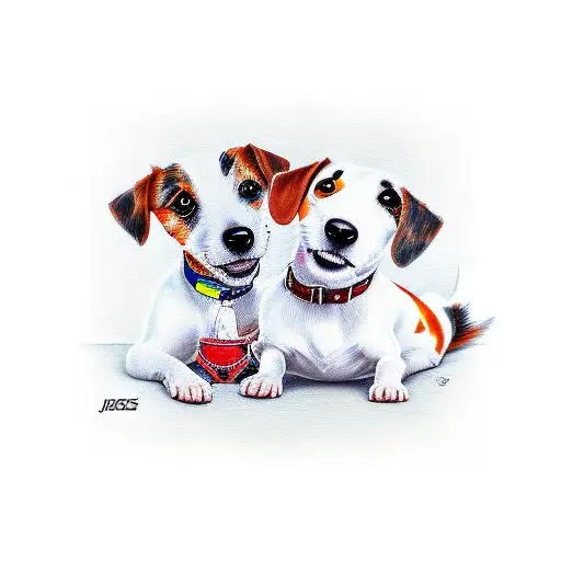 Jack Russell With My Wife