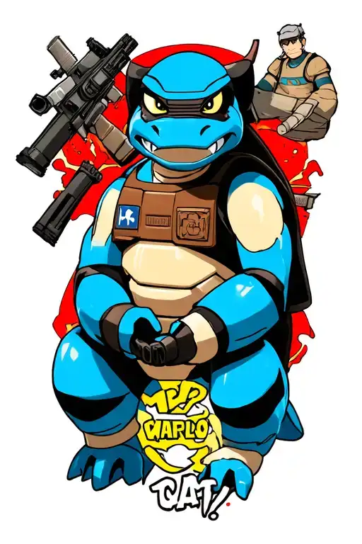 Blastoise With Star Wars And Harry Potter