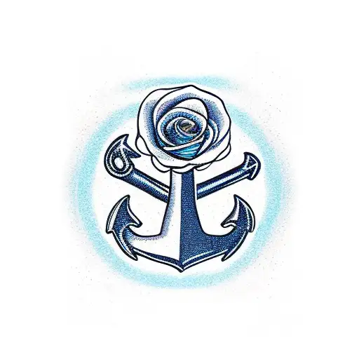 A Rose And Anchor
