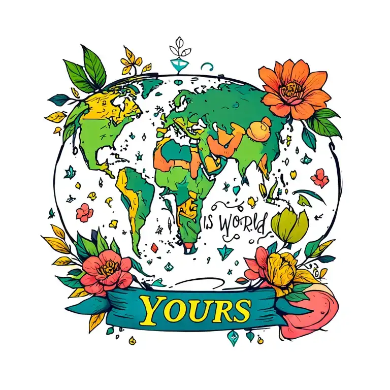 The World Is Yours Written Inside