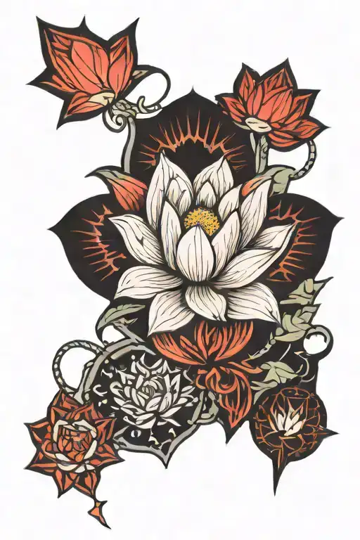 Lotus And North Star