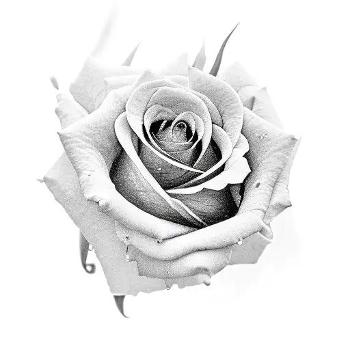 A Rose With 9 Thorns