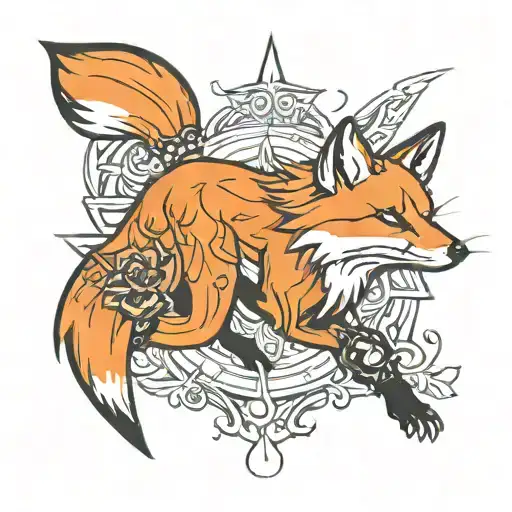 Fox Falling