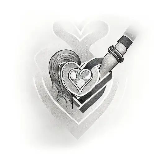 Design Grayscale Forearm Tattoo Symbolizing Love For My 2 Daughters Captu Tattoo