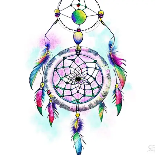 Dream Catcher With Rose