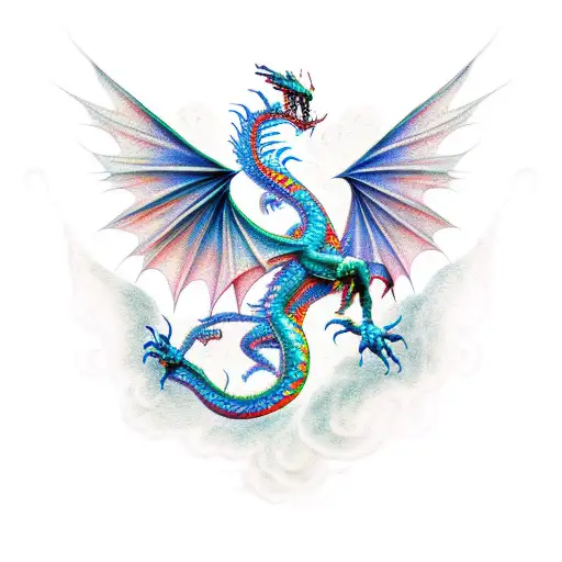 Multi Dimensional Flying Dragon