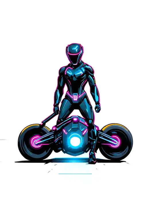 Tron Legacy Light Cycle